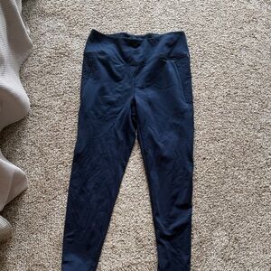 Women’s LG Spyder navy base layer